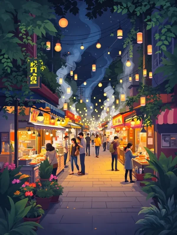 我在都市摆地摊封面